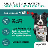 VERSTOP Sirop aide à l'hygiène digestive pour Chien et Chat 125ml - La Patte Verte