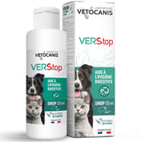 VERSTOP Sirop aide à l'hygiène digestive pour Chien et Chat 125ml - La Patte Verte