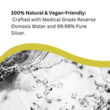 Argent colloïdal 20ppm Chien and Chats  - Antibactérien - Flacon compte-gouttes 100 ml