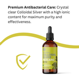 Argent colloïdal 20ppm Chien and Chats  - Antibactérien - Flacon compte-gouttes 100 ml