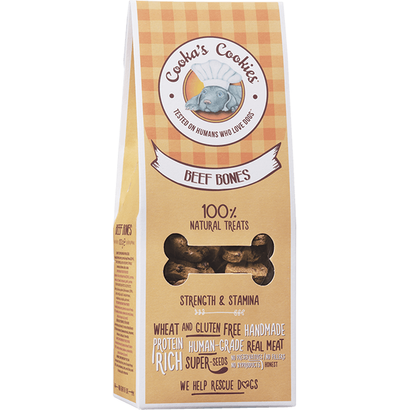Biscuits Artisanaux pour chien Os Bœuf Cooka's Cookies