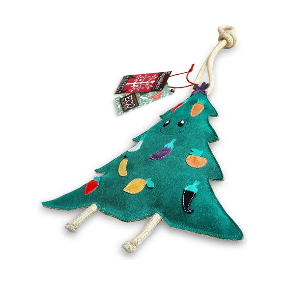 Carol l'arbre de Noël, jouet écologique pour grand chien - La Patte Verte