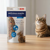 Cœurs au Saumon & Épinards pour Chat – Les Filous (50 g) - La Patte Verte