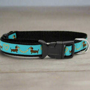 Collier pour Chien 'Teckel bleu'