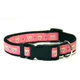Collier pour Chien 'toutou rose'