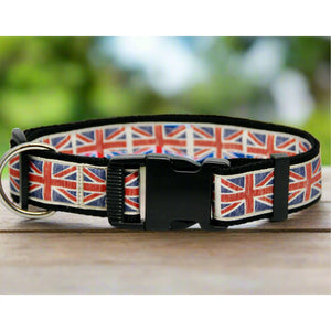 Collier pour Chien XL 'Drapeau du Royaume Uni ' - La Patte Verte
