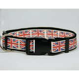 Collier pour Chien XL 'Drapeau du Royaume Uni ' - La Patte Verte