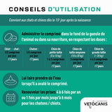 Comprimés contre les Vers intestinaux pour Chien et Chat aux plantes - La Patte Verte
