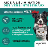 Comprimés contre les Vers intestinaux pour Chien et Chat aux plantes - La Patte Verte