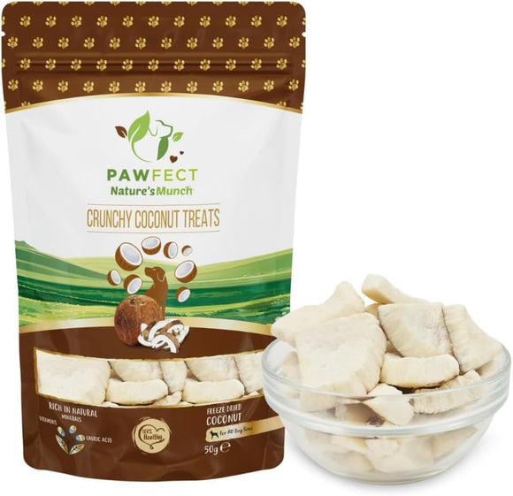 Friandises naturelles pour chien - noix de coco - La Patte Verte