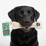 Bone Buddy – Eco-Friendly Dog Toy in Jute & Suede