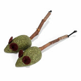 Jouet pour chat Lot de 2 souris MATATABI - La Patte Verte