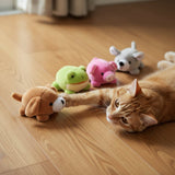 Jouet pour chat Peluche vibrante - La Patte Verte