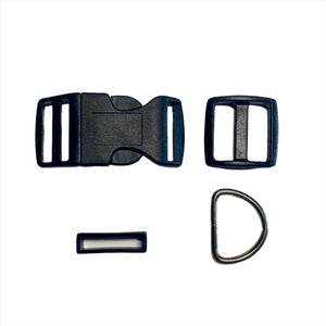 Kit pour faire un collier de chien: 25mm - La Patte Verte