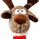 KONG Holiday Shakers Luvs Reindeer – Jouet de Noël pour Chien - La Patte Verte