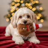 KONG Holiday Snuzzles Mini Gingerbread – Jouet de Noël pour Petits Chiens - La Patte Verte