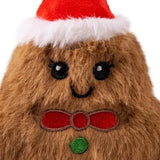 KONG Holiday Snuzzles Mini Gingerbread – Jouet de Noël pour Petits Chiens - La Patte Verte
