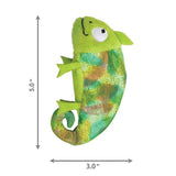 KONG Refillables Caméléon – Jouet pour Chat à l’Herbe à Chat - La Patte Verte