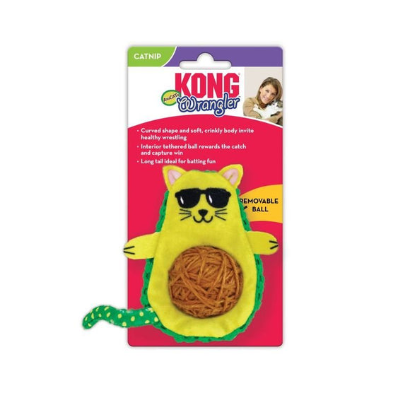 KONG Wrangler AvoCATo jouet pour chat - La Patte Verte