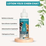 Lotion Nettoyante des Yeux pour Chien et Chat - La Patte Verte