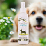 Leave-in cleansing lotion with thyme and chamomile for dogs