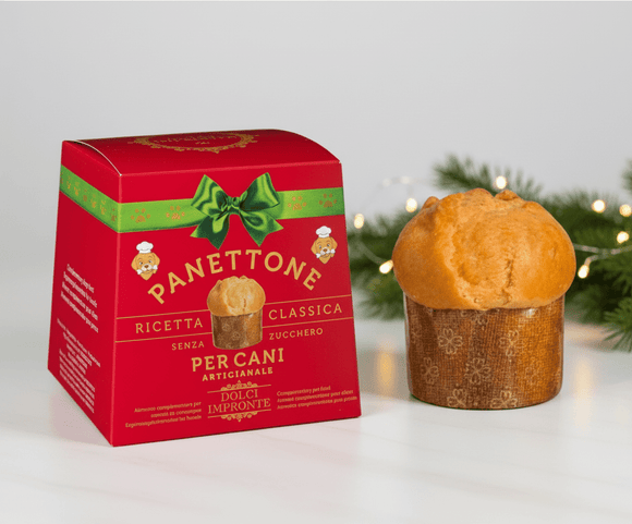 Panettone Gourmandise Artisanale pour Chiens - La Patte Verte