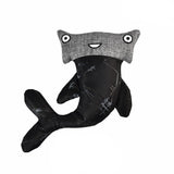 Peluche sonore écologique pour chien – Requin marteau - La Patte Verte