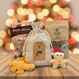 Petite Hotte de Noël pour Chats – Friandises & Jouets - La Patte Verte