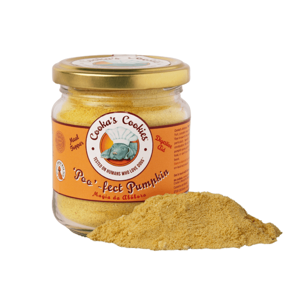 Poo‑fec Pumpkin - Poudre de citrouille pour chien et chat - Soutien Intestinal - La Patte Verte