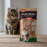 Saucisse de Canard Tranchée pour Chat – Les Filous - La Patte Verte