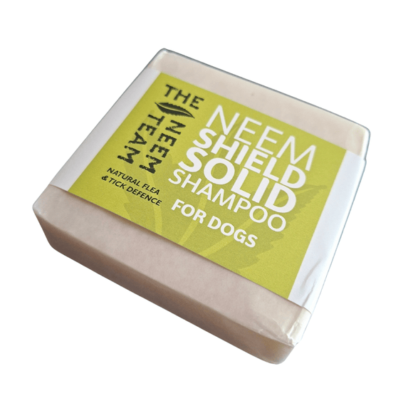 Shampoing solide antiparasitaire pour chien Neem Shield - La Patte Verte