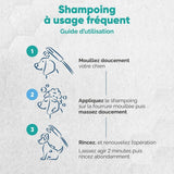 Shampoing Usage Fréquent pour Chien, à l'Aloe Vera. 300ml - La Patte Verte
