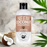 Natural dog shampoo - Neem and coconut