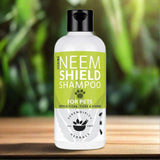 Shampooing naturel anti-puce et tique pour chien - Neem Pet shield