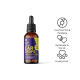 Soin des oreilles à base d'argent colloïdal pour chats – avec extraits botaniques - La Patte Verte