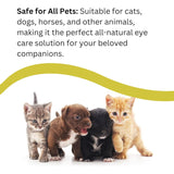 Soin des yeux à base d'argent colloïdal pour chiens et chats - La Patte Verte