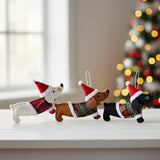 Suspension de Noël Teckel - La Patte Verte