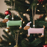 Teckel Suspension de Noël - La Patte Verte