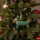 Teckel Suspension de Noël - La Patte Verte