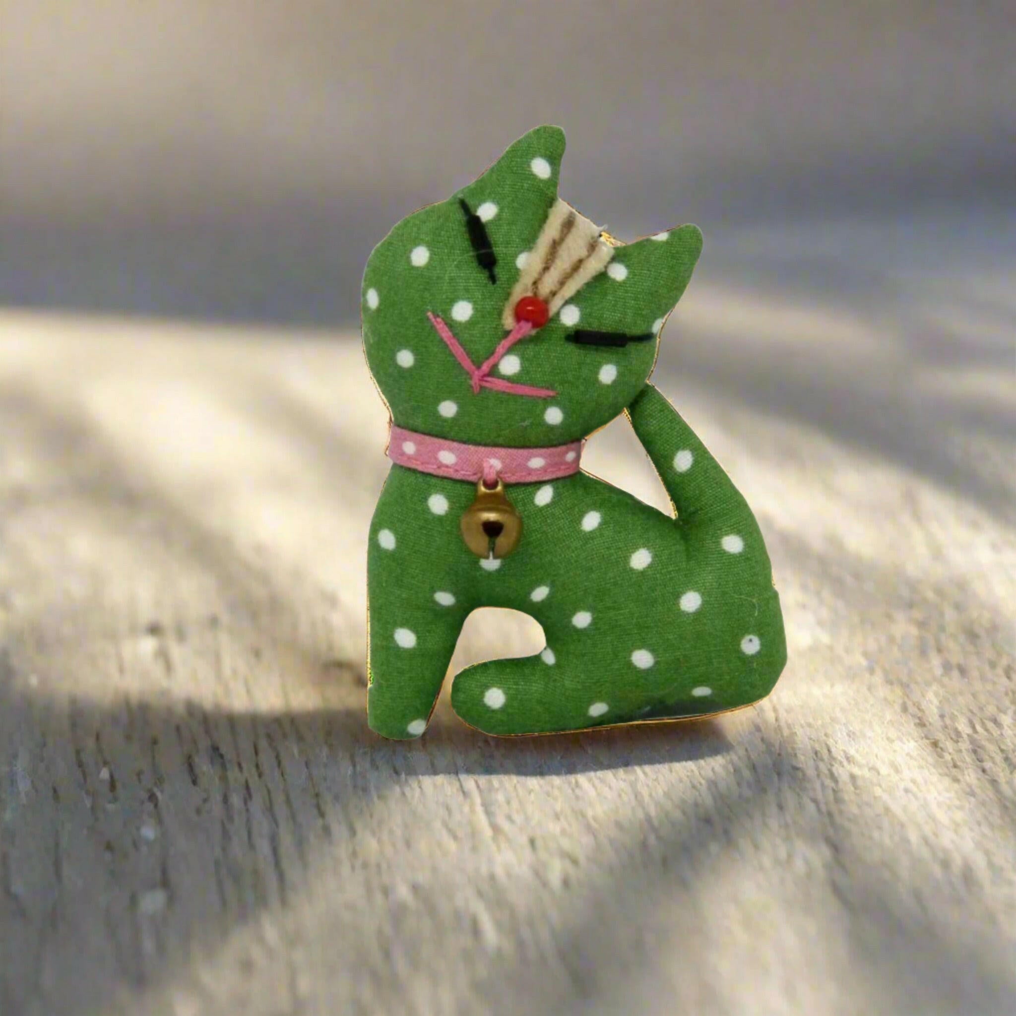 Broche Tête De Mort Chat - Alliage - Design Humoristique - Pour Vêtements, Sacs, Accessoires Gothiques