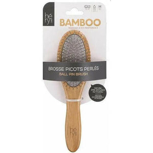 Brosse Picots Perlés Eco-Responsable Bamboo Chiens et Chats - La Patte Verte