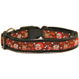 Collier pour chien Noël 'bonhomme de neige marron' - La Patte Verte