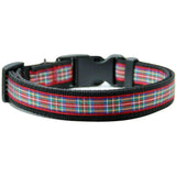 Collier pour Chien 'Tartan Rouge' - La Patte Verte