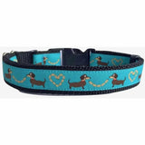 Collier pour Chien 'Teckel bleu' - La Patte Verte