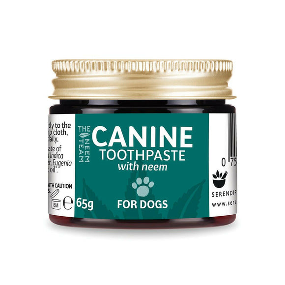 Dentifrice naturel pour chien neem et la noix de coco - La Patte Verte