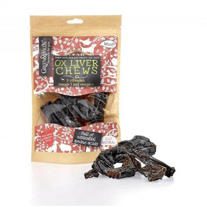 Foie de bœuf à mâcher ox liver chews Green & Wilds' - La Patte Verte