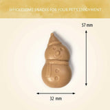 Friandises dentaires de Noël pour chien - Boule de sapin - La Patte Verte