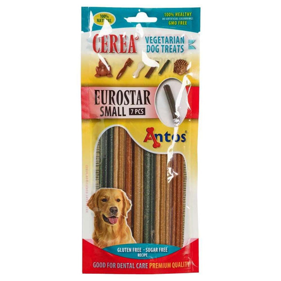 Friandises Dentaires Naturelles Bâtonnets pour chien petite Eurostar - La Patte Verte