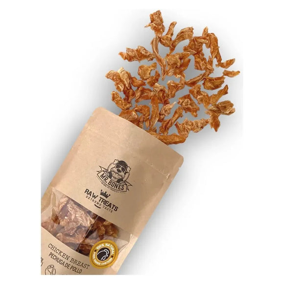 Friandises poitrine de poulet fermier pour Chiens et Chats - La Patte Verte