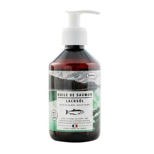 Huile de saumon pour chiens et chats 250ml - La Patte Verte